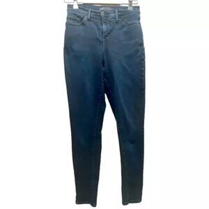 Levi's‎ 512 Jeans Perfectly Slimming Super Skinny Blue Denim Women's 4 GUC